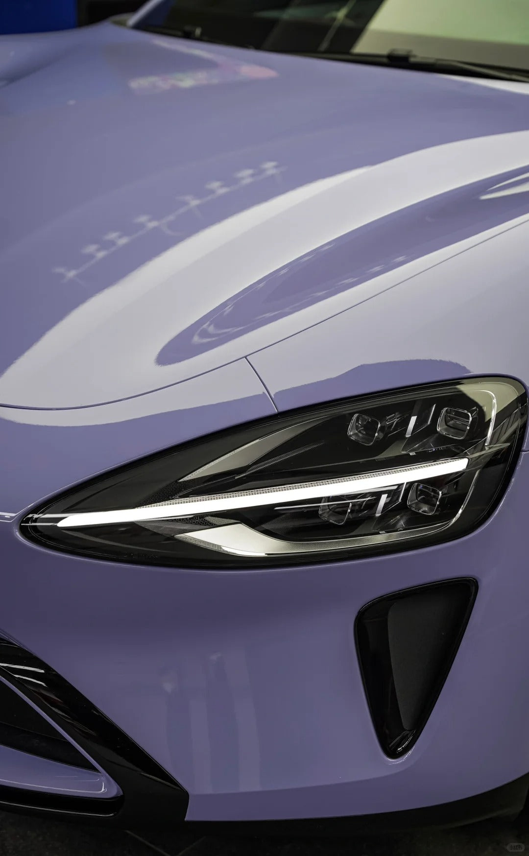 TPU Gloss Victoria Purple PPF Paint Protection Film