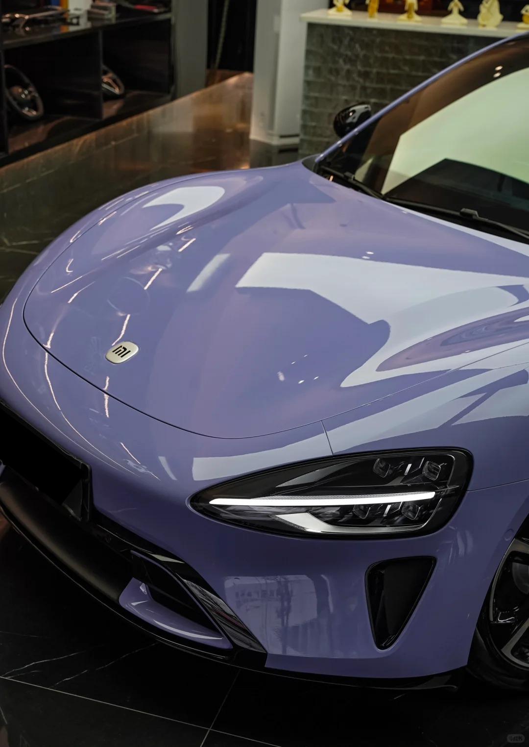 TPU Gloss Victoria Purple PPF Paint Protection Film