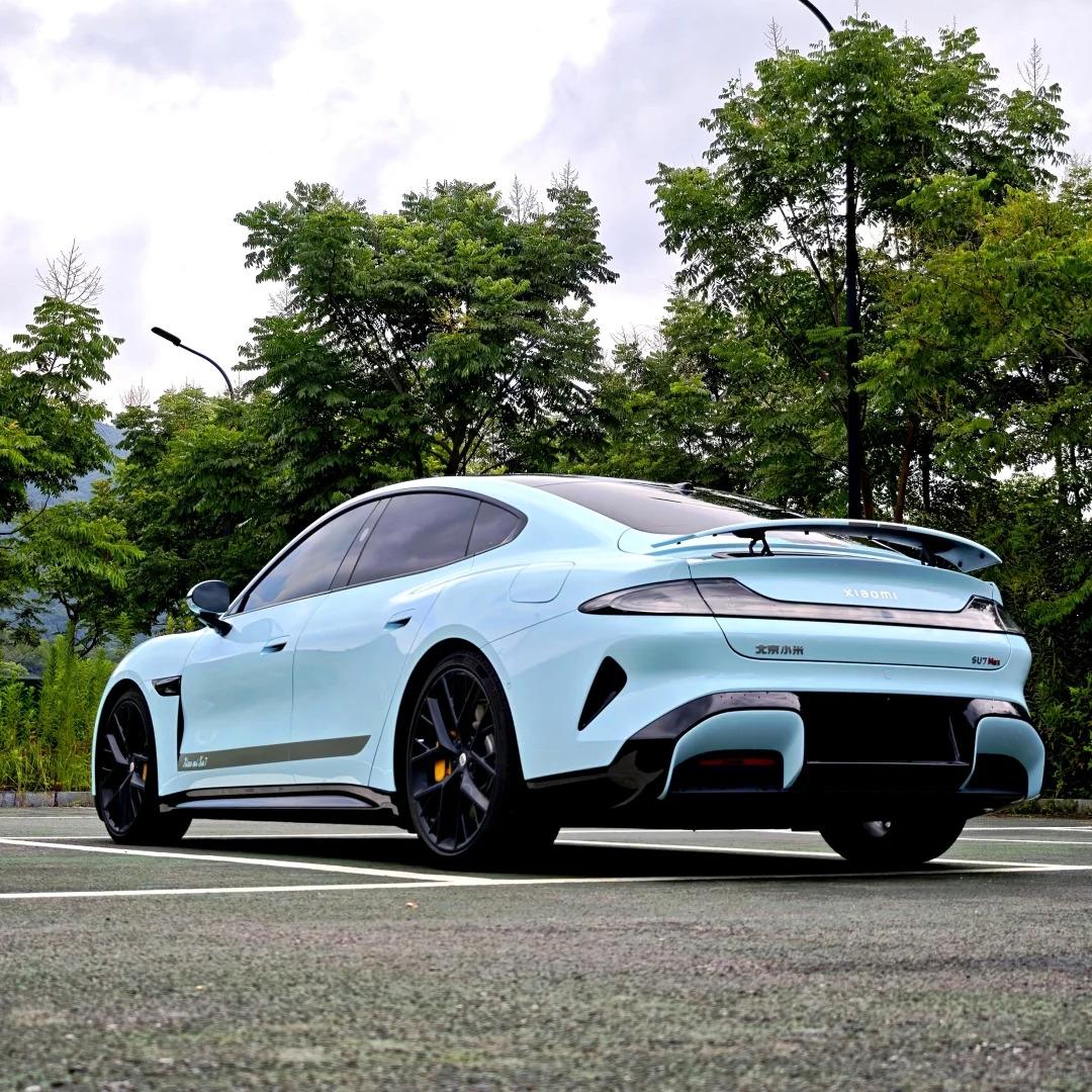 Gloss Ice Blue Car Vinyl Wrap PET