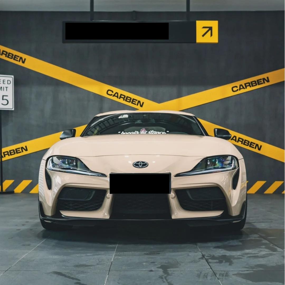 TPU Glossy Cuban Sand Yellow Colored PPF Paint Protection Film
