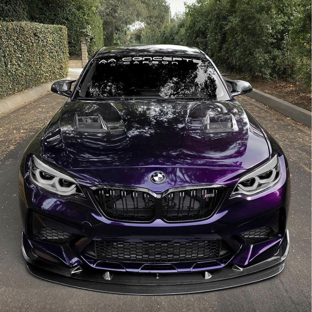 TPU Gloss Metallic Midnight Purple Paint Protection Film