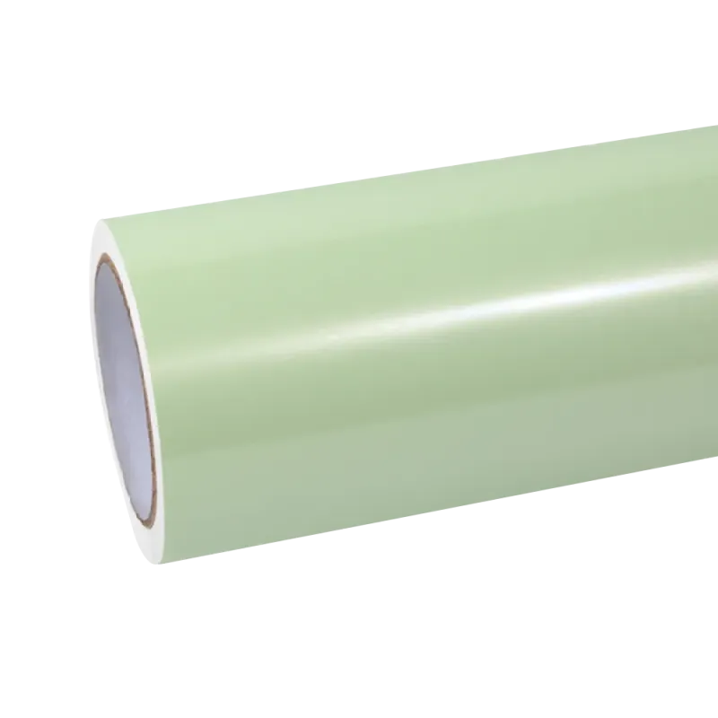 Gloss Sage Green Car Vinyl Wrap PET