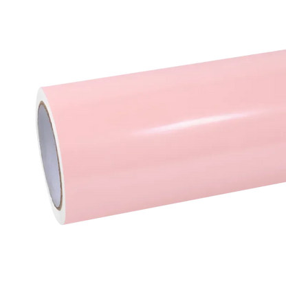 baby pink car wrap