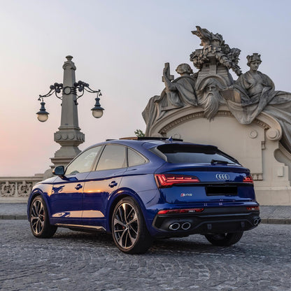 dark blue metallic wrap