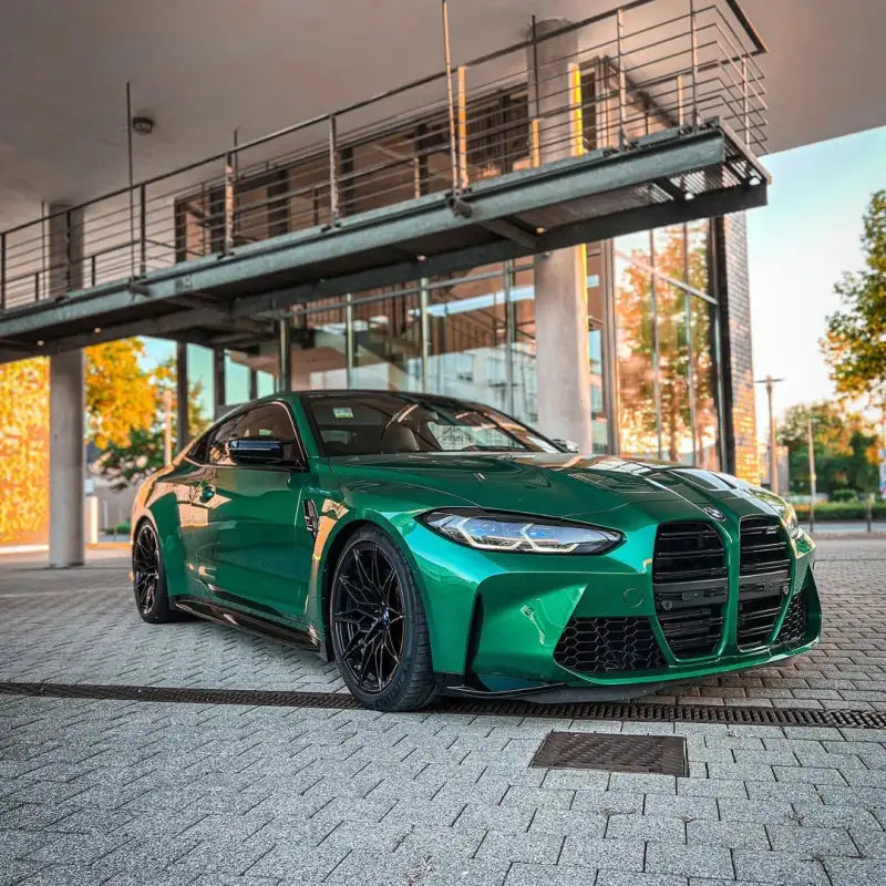 Best Gloss Metallic Isle Of Man Green Car Vinyl Wrap