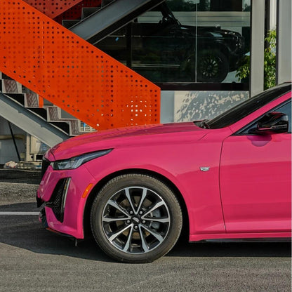 TPU Glossy Rose Red Colored PPF Paint Protection Film