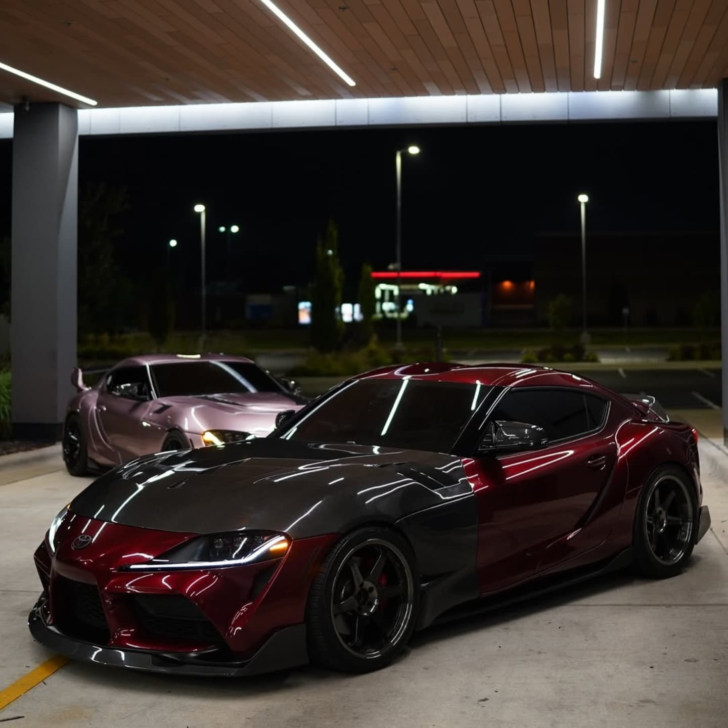 dragon red wrap