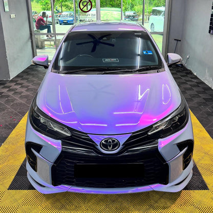 TPU Gloss Twin Candy Grey Purple Paint Protection Film