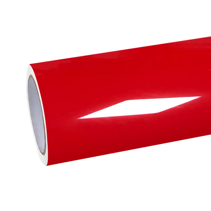 TPU Glossy Farrari Red Colored PPF Paint Protection Film