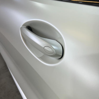 satin white vinyl wrap