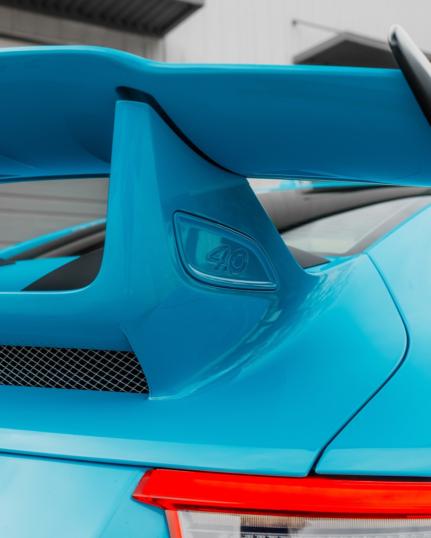 TPU Glossy Miami Blue Paint Protection Film