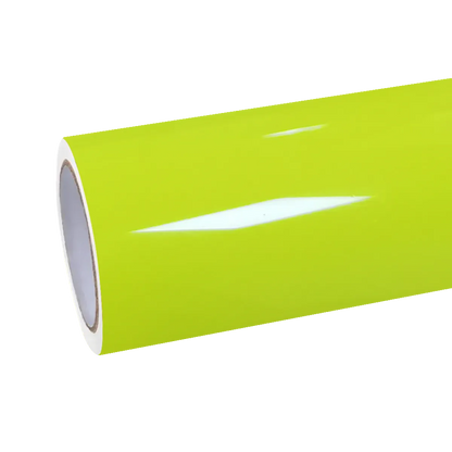 Gloss Acid Green Car Vinyl Wrap