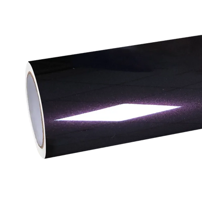 Gloss Amethyst Purple Car Vinyl Wrap Porsche PET