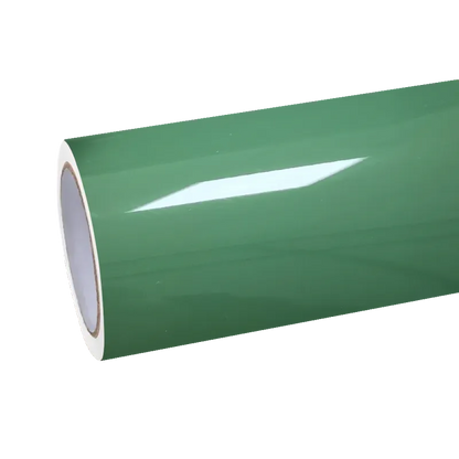Gloss Porsche Weng Green Car Vinyl Wrap PET