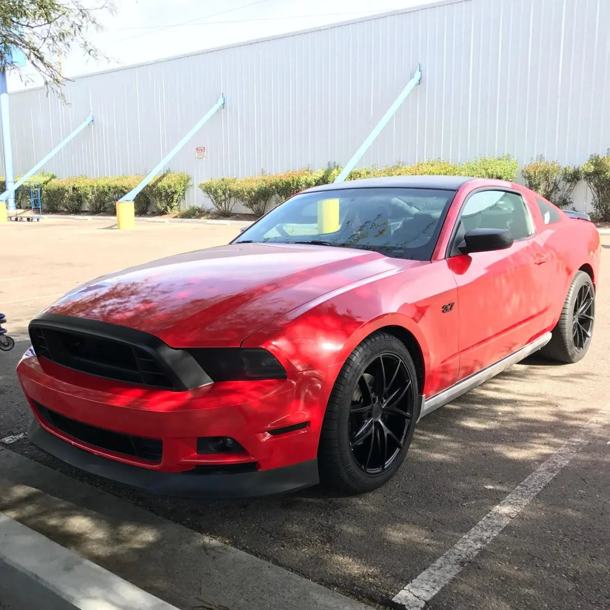 Gloss Blood Red Car Vinyl Wrap Sale