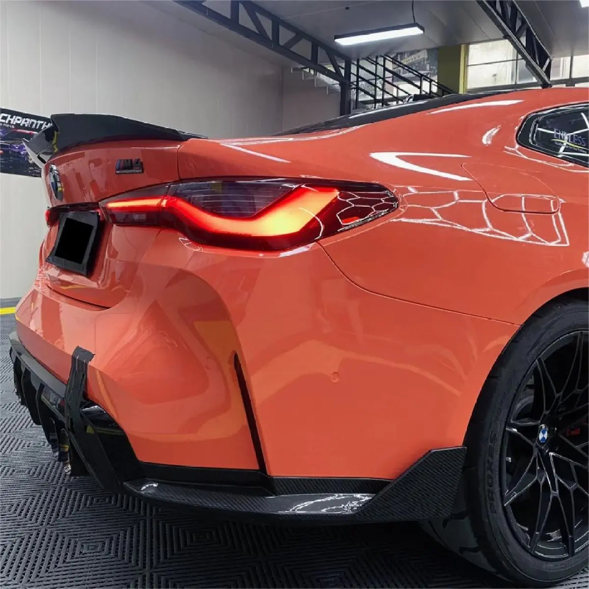 Gloss Coral Orange Car Vinyl Wrap PET