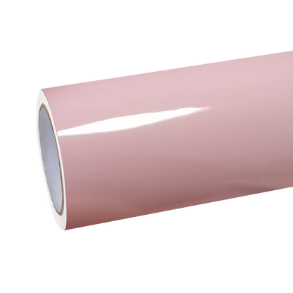 Gloss Crystal Peach Pink Car Vinyl Wrap PET