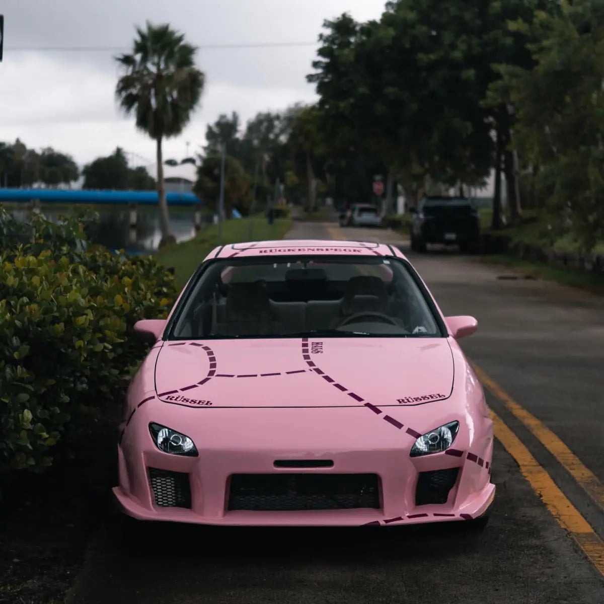 Gloss Crystal Peach Pink Car Vinyl Wrap PET