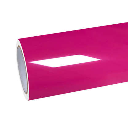 Gloss Crystal Rose Red Car Vinyl Wrap PET