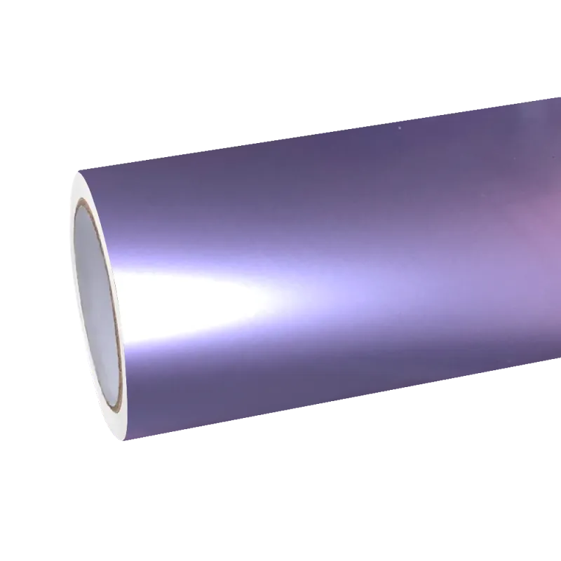 Gloss Liquid Victoria Purple Car Vinyl Wrap PET