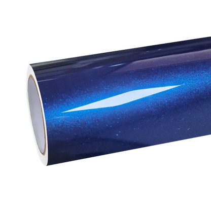 dark blue vinyl wrap