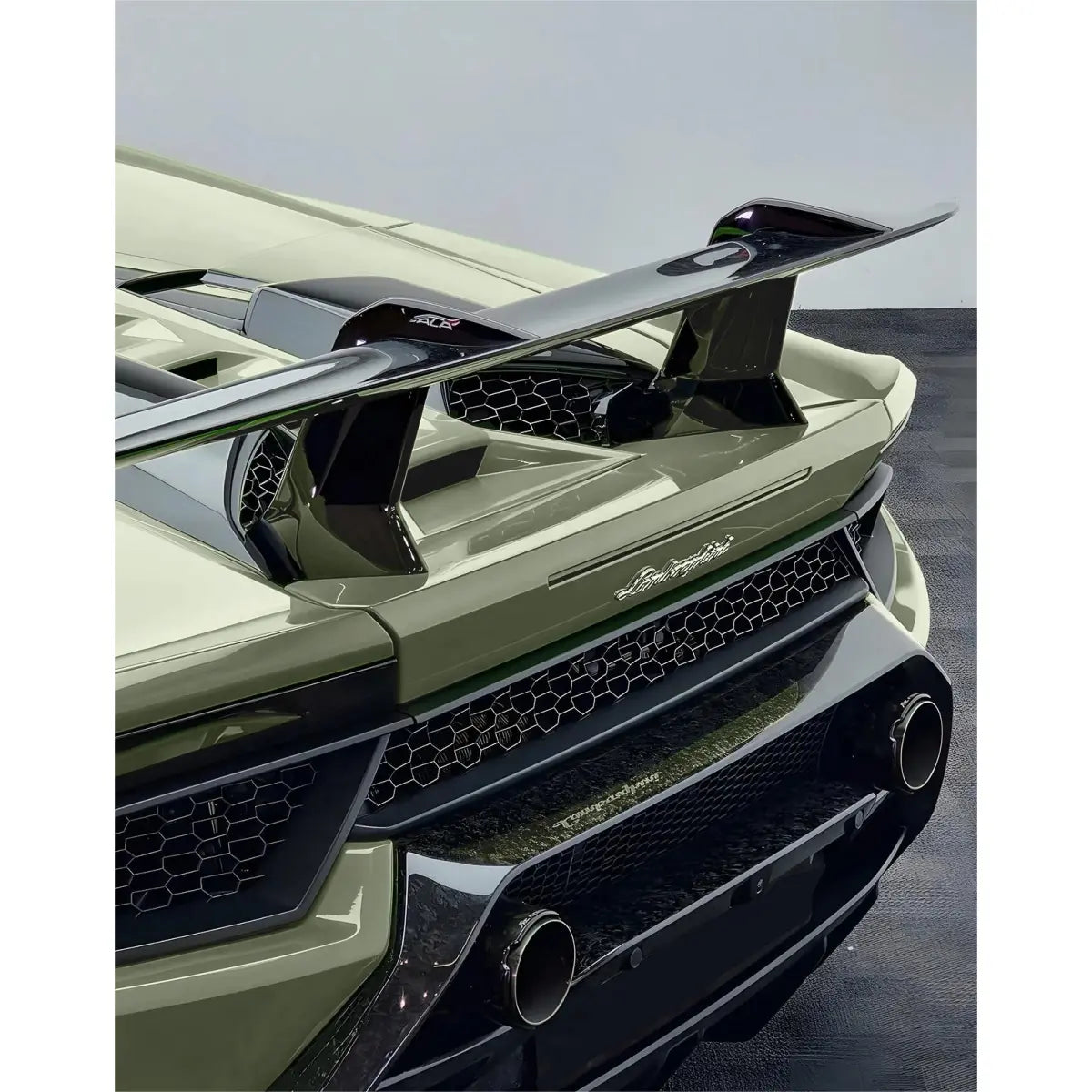 Gloss Dawn Green Car Vinyl Wrap PET