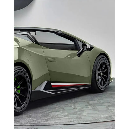 Gloss Dawn Green Car Vinyl Wrap PET
