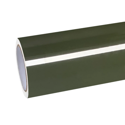 Gloss Dawn Green Car Vinyl Wrap PET