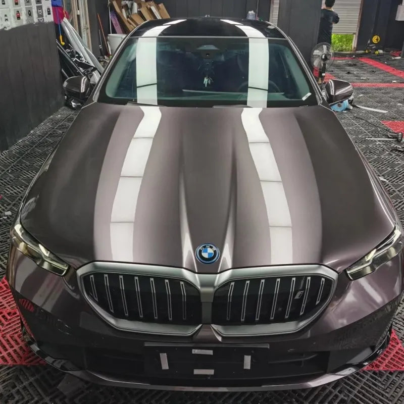 Gloss Galaxy Purple Car Vinyl Wrap PET