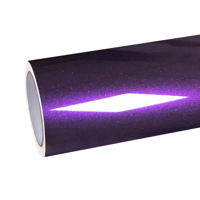 Gloss Ideal Dark Purple Car Vinyl Wrap