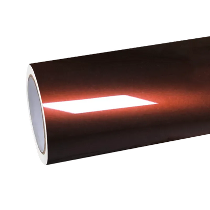 Gloss Metallic Liquid Coffee Brown Car Vinyl Wrap PET