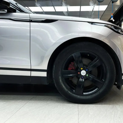 Gloss Liquid Land Rover Velar Silver Car Vinyl Wrap PET