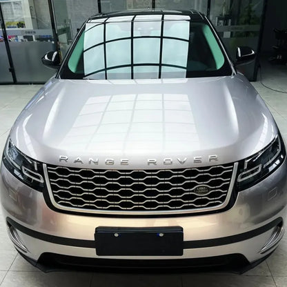 Gloss Liquid Land Rover Velar Silver Car Vinyl Wrap PET