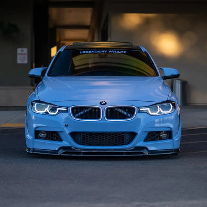 Gloss Macaron Baby Blue Car Vinyl Wrap PET