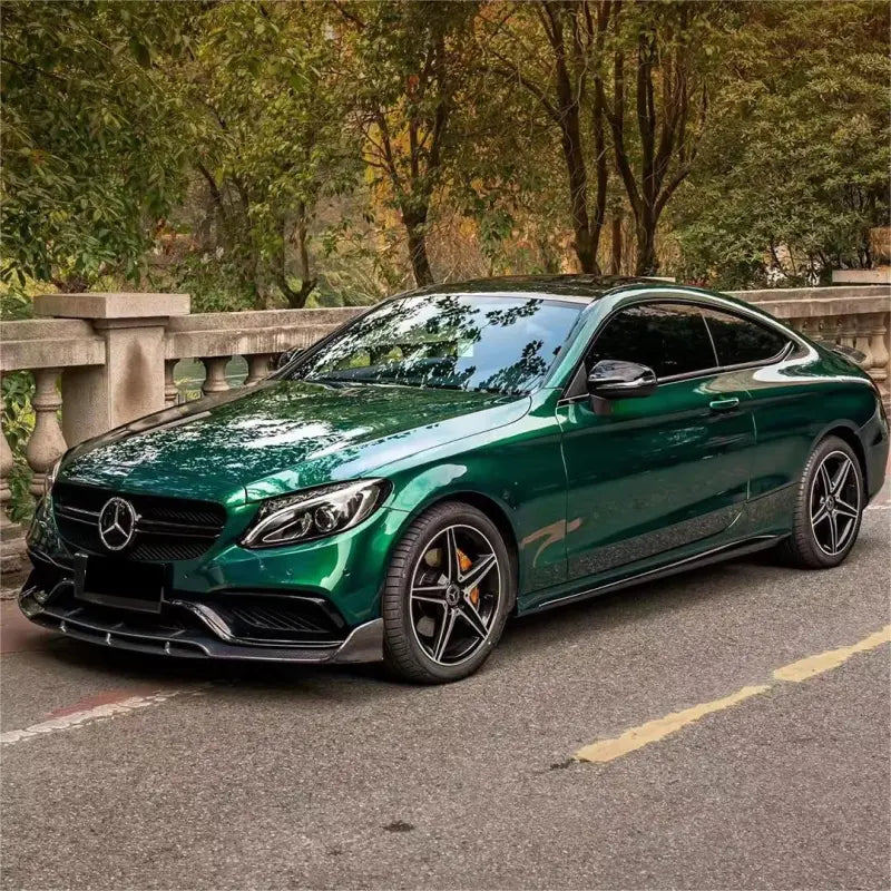 Gloss Metallic Agate Green Car Vinyl Wrap PET