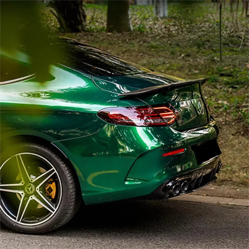 Gloss Metallic Agate Green Car Vinyl Wrap PET