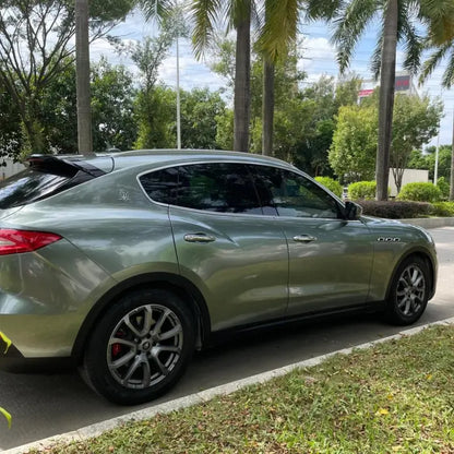 Gloss Metallic Arctic Green Car Vinyl Wrap