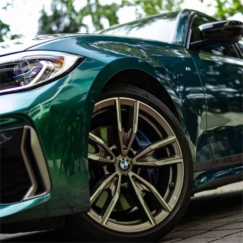 Gloss Metallic British Royal Green Car Vinyl Wrap PET