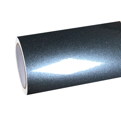 Gloss Metallic Cadet Grey Car Vinyl Wrap