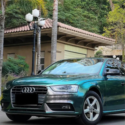 Gloss Metallic Celadon Green Car Vinyl Wrap PET