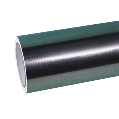 Gloss Metallic Celadon Green Car Vinyl Wrap PET