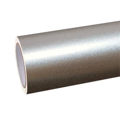 Gloss Metallic Champagne Light Gold Car Vinyl Wrap PET