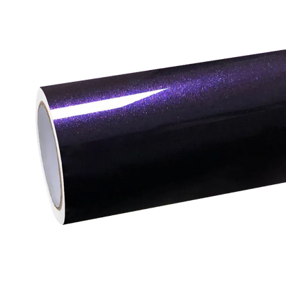 Gloss Metallic Venice Purple Car Vinyl Wrap PET