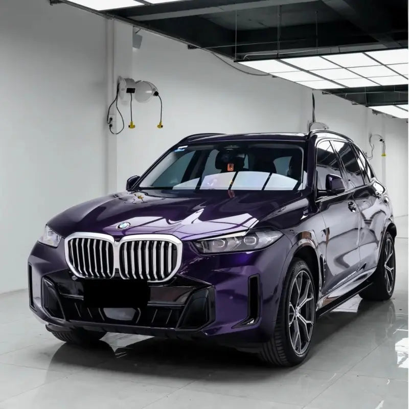 Gloss Metallic Venice Purple Car Vinyl Wrap PET