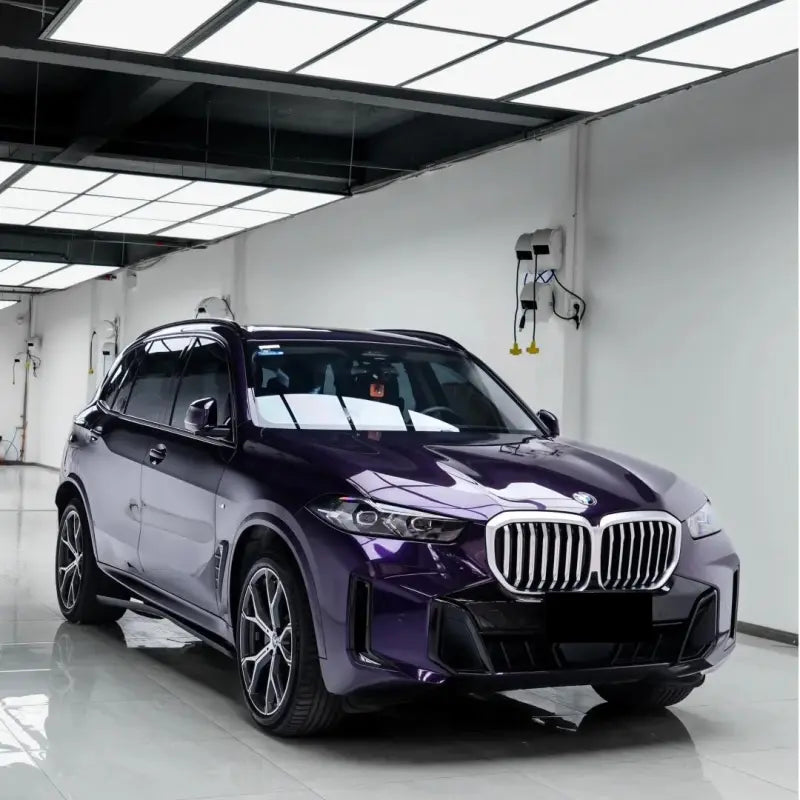 Gloss Metallic Venice Purple Car Vinyl Wrap PET