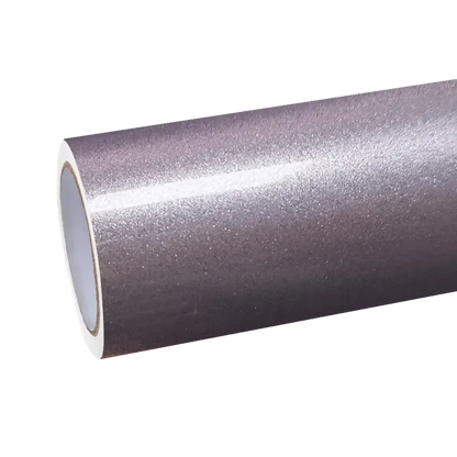 Gloss Metallic Frozen Berry Pink Car Vinyl Wrap PET