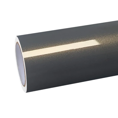 Gloss Metallic Glitter Grey Car Vinyl Wrap