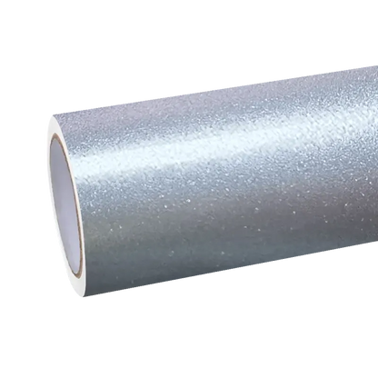 Gloss Metallic GT Silver Car Vinyl Wrap PET