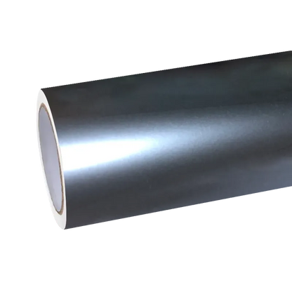 Gloss Metallic Gunmetal Grey Car Vinyl Wrap PET