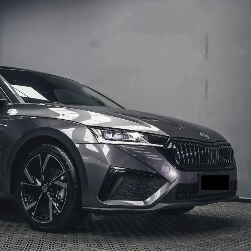 Gloss Metallic Gunmetal Grey Car Vinyl Wrap PET